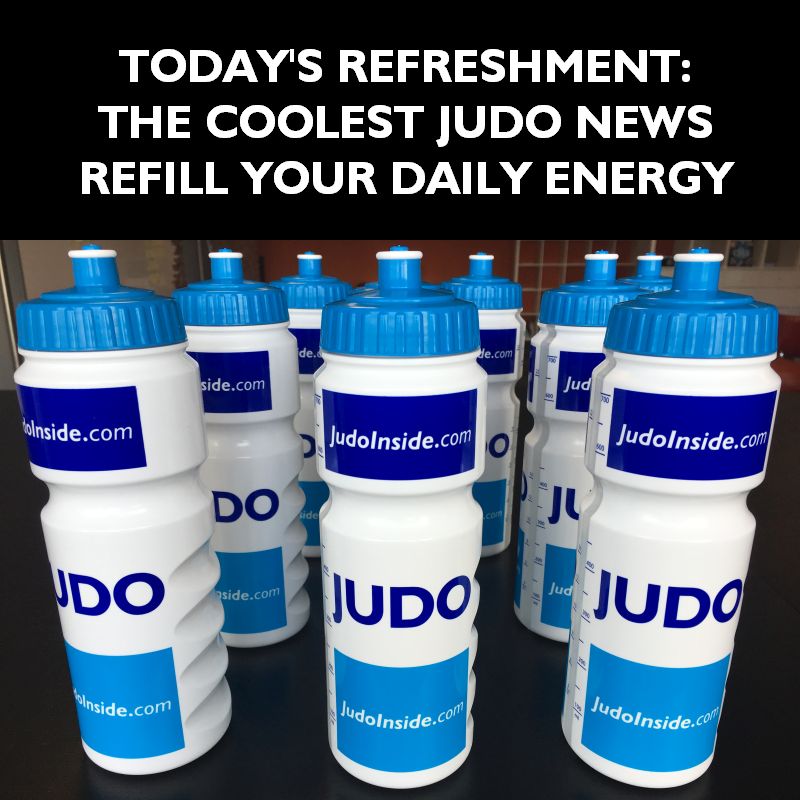 Today's refreshment! Bottle up guys! Always refreshing news. #Judo #JudoInside #Judobottle judoinside.com/news