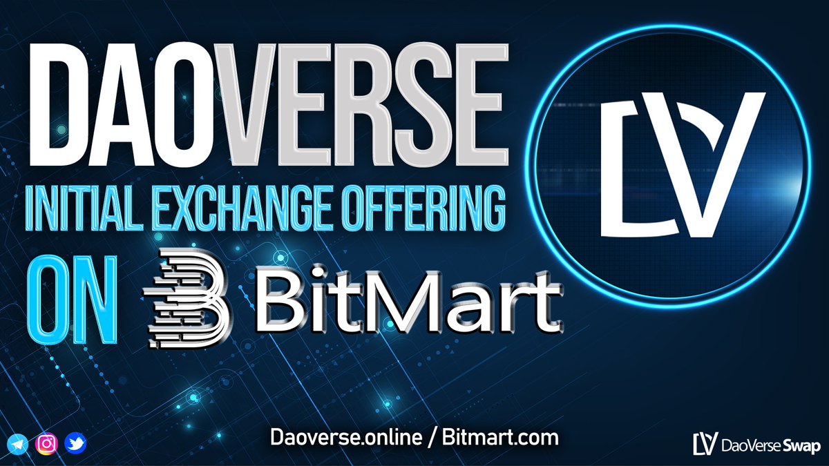 DaoDVRS's tweet photo. DaoVerse IEO on BitMart🔥🚀

24h Flash Sale, 7% off!🚨

JOIN NOW!
🔹https://t.co/VElcugtzv8
🔹https://t.co/ywii3vSDWM
🔹https://t.co/hd34bXc8zG

#DAO #DAOs #Crypto #cryptocurrency #X1000 https://t.co/vMasTofb7a