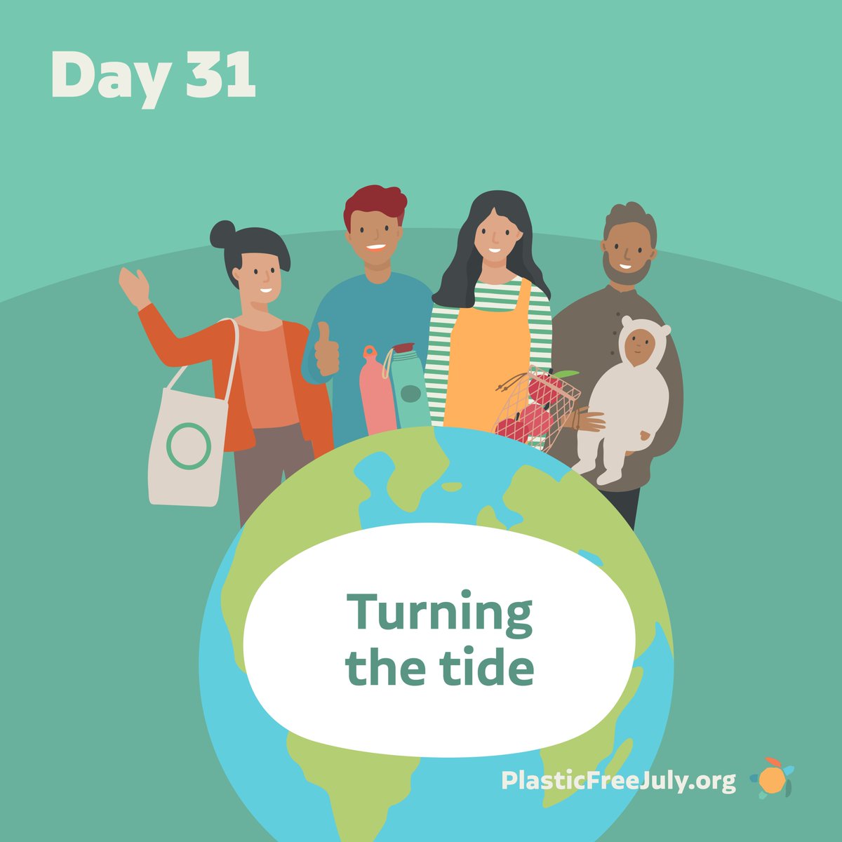 It may be July 31st but turning the tide on plastic waste is just beginning! 

According to our research, 84% of respondents to the global survey reported making one or more lasting changes that became new habits and a way of life. What was your biggest change? #PlasticFreeJuly