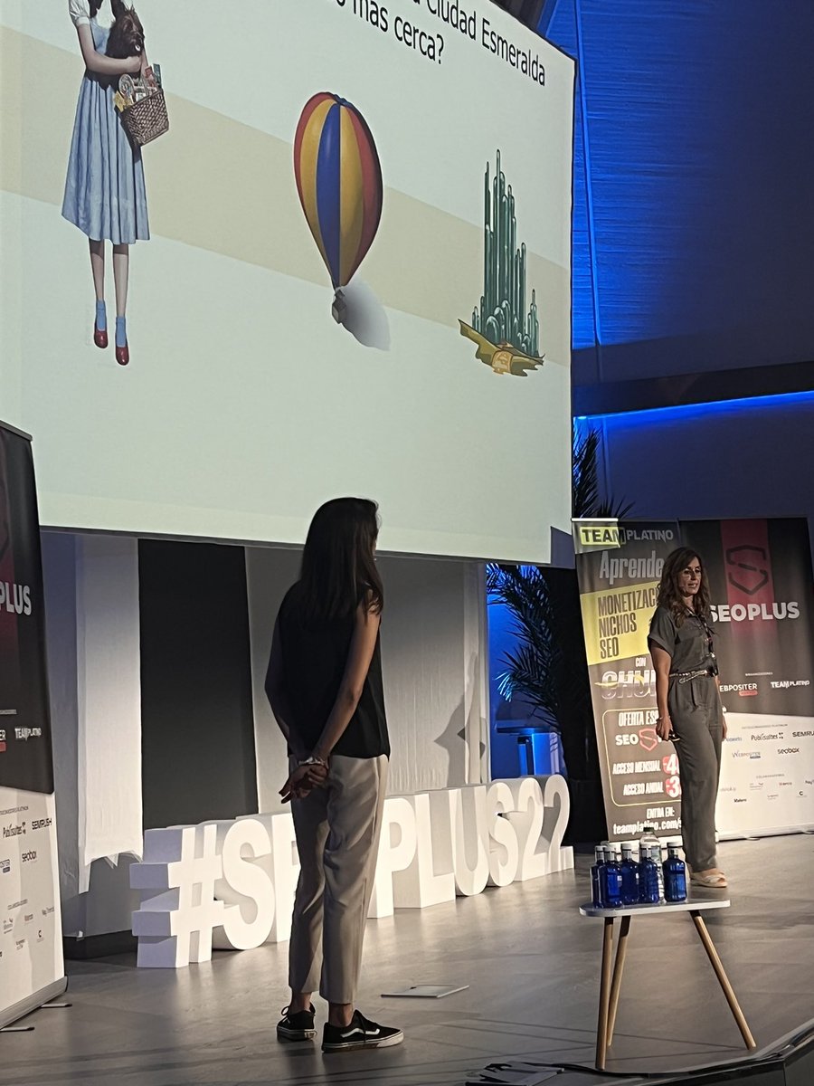 Las fucking amas del SEO LOCAL petándolo en #SEOPLUS22 <a href="/Vickysinmas/">Victoria Miranda</a> <a href="/soylauraalfonso/">Laura Alfonso</a> go #MujeresEnSEO