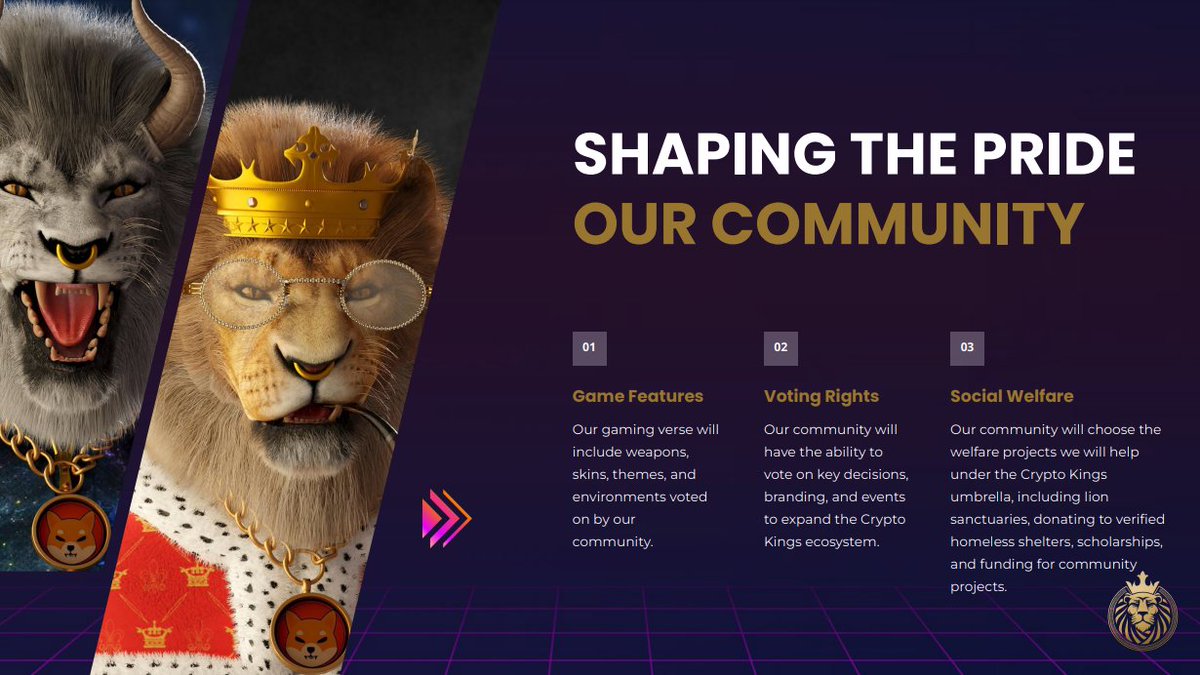 CryptoKingsClub's tweet photo. One of the things we like the most about this #project is our commitment to the community we're forming. 

Read more about that in our #litepaper! 

https://t.co/dNbvMPNkpn  

#BlockchainGame #NFTCommunity https://t.co/CqaAIVTdm8
