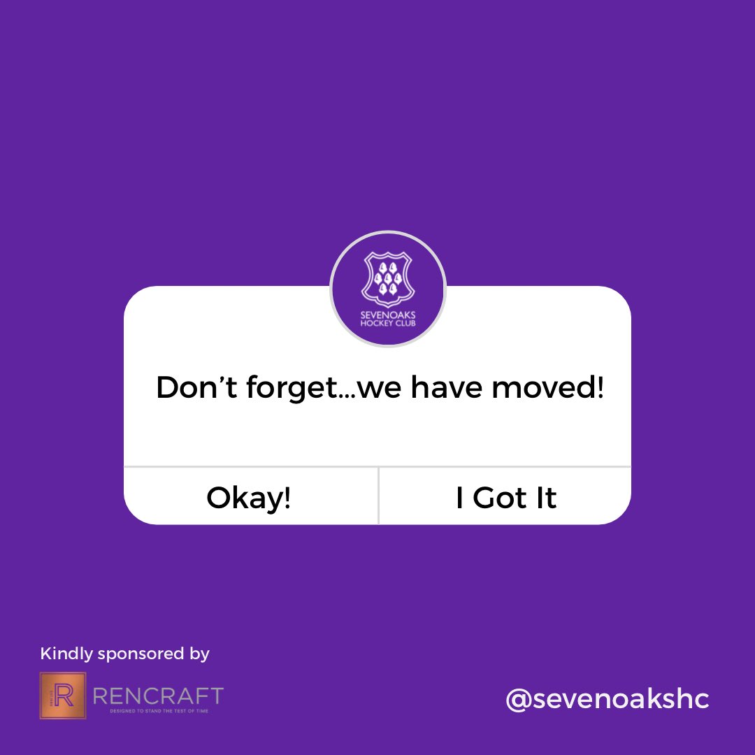 Sevenoaks HC JUNIORS (@7oaksjuniorhc) on Twitter photo We are streamlining our social media!
You can find everything Sevenoaks HC, including all junior news, on our main <a href="/SevenoaksHC/">SevenoaksHC</a> page
This page will become inactive from end of August 2022
Don’t miss us, join us!
#hockey #streamline We are streamlining our social media!
You can find everything Sevenoaks HC, including all junior news, on our main <a href="/SevenoaksHC/">SevenoaksHC</a> page
This page will become inactive from end of August 2022
Don’t miss us, join us!
#hockey #streamline