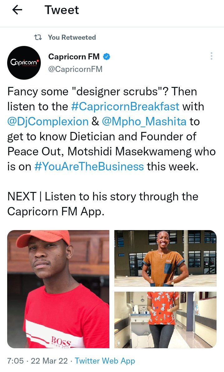 peaceoutza's tweet photo. Hi, I make Scrubs. Navy Blue, Custom Made Scrub Set For R300, including embroidery, Sale Ends today, https://t.co/Tu0OThsJWQ 0793738482, RT🙏🏿

Zwai bala. Arthur zwane.  Judge mpofu maumela.  Dj sbu. #DStvPrem orania. Blom. Menlyn. Bongani. Khune  western cape #PhalaPhalaFarmGate https://t.co/stgBzUliAo