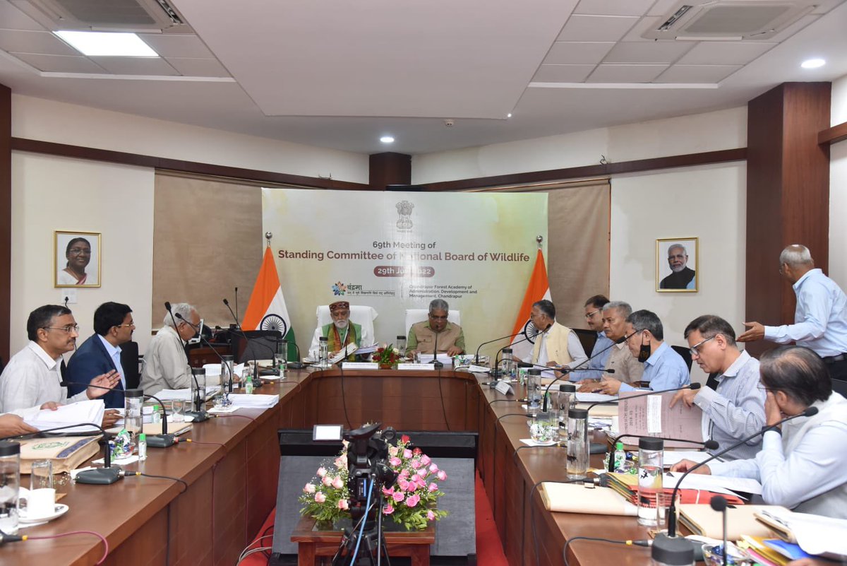 MoEF&CC on Twitter: "69th meeting of the Standing Committee of National
