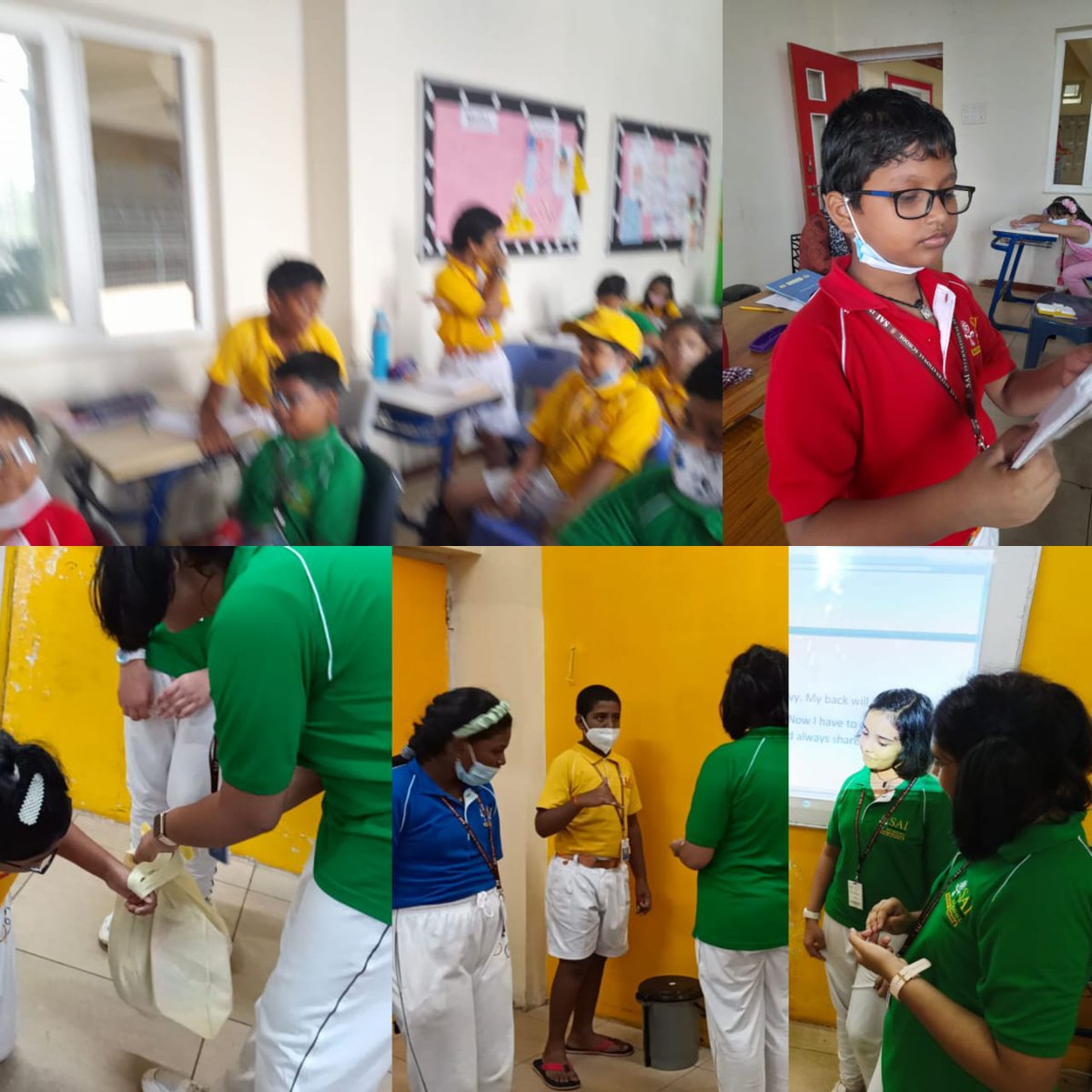SAI_Edu_In's tweet photo. SAIoneers of Classes IV & V showcased their creative skills in their regular Club Classes through fun filled activities. Excelomatics Club students calculated square of 2-digit and 3-digit numbers using square grids by their geometrical skills.
#WeeklyClubclasses https://t.co/envpccP9fq