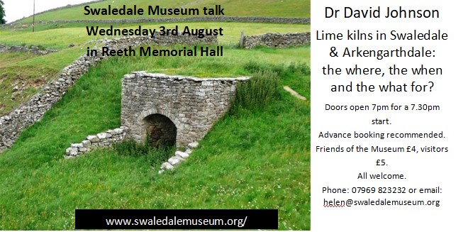 Lime burning in the dales stretches back over 800 years, and the northern dales have remains of nearly 250 kilns of various types and periods. This talk considers where and over what length of time lime kilns were built, who built them, and the uses lime was put to.