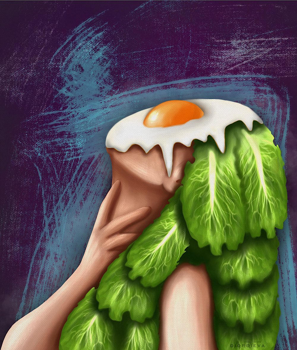 DaryaDiordieva's tweet photo. Yum yum. Appetizing😏 @signArtApp -  https://t.co/MzWjgXnvFW #Surrealism #digitalart #drawing #nftcommunity #nftartist #NFT #SignArt https://t.co/j0zp7D8FE1