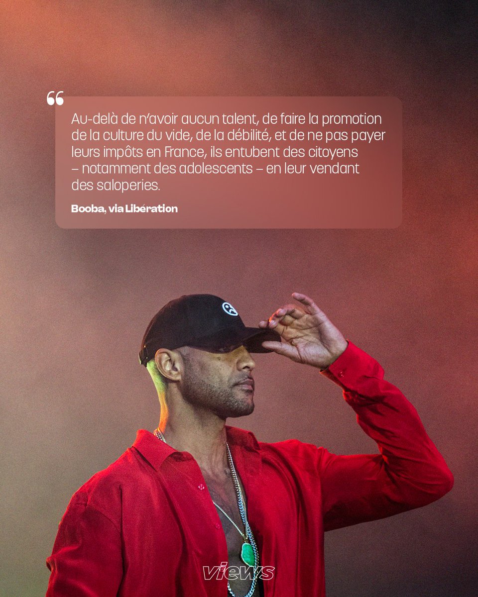 viewsfrance's tweet photo. "Au-delà de n’avoir aucun talent, de faire la promotion de la culture du vide, de la débilité, et de ne pas payer leurs impôts en France, ils entubent des citoyens – notamment des adolescents – en leur vendant des saloperies." https://t.co/tstDrWcYSs