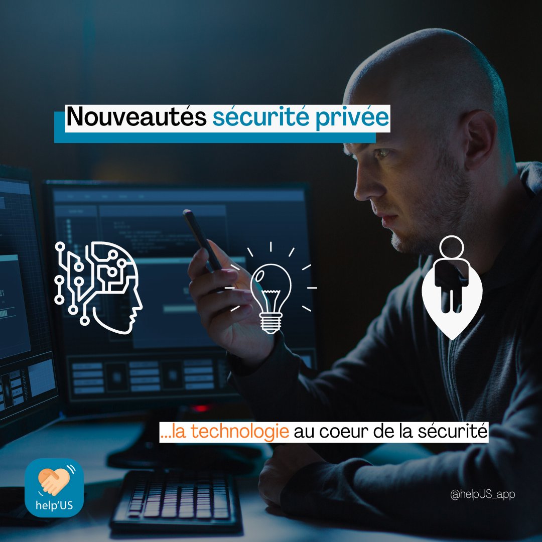 helpUS_app's tweet photo. 🔎 ZOOM NOUVEAUTÉS SÉCURITÉ PRIVÉE 
📱 L'intelligence artificielle = polyvalence et immense potentiel
💡 L'innovation technologique = grande évolution (télésurveillance, application)
📍La géo-protection = prise en charge complète des victimes par un service professionnel adéquat https://t.co/VhgXIvgqT4