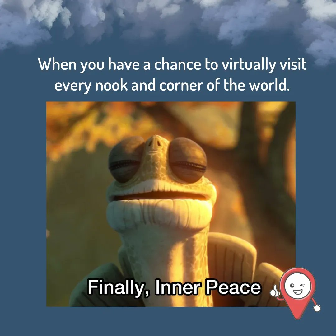 hide_seek_world's tweet image. For some, traveling is all about the adrenaline rush, but for the rest of us, traveling means peace. 😋

#map #geographymap #mapgame #locate #hideandseek #geo #geospirit