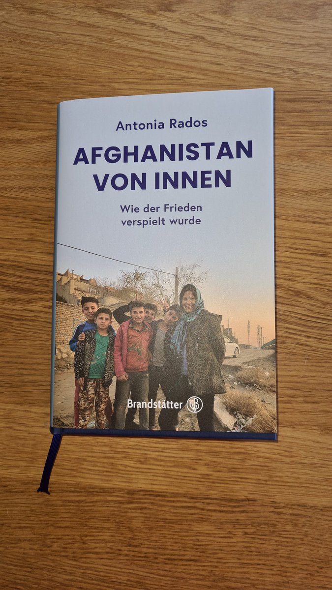 PaspaPetra's tweet photo. @LyllithB Für alle, die sich für #Afghanistan interessieren, empfehle ich das neue Buch von Antonia #Rados. https://t.co/se7DqCbdTZ