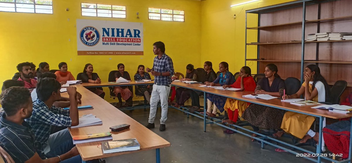 MultiNihar's tweet photo. Group Discussion with Trainees https://t.co/ed6EDDriau