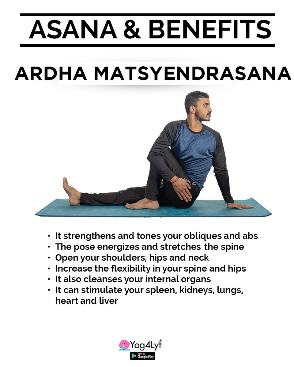 yog4lyf's tweet photo. Benefits of Ardha Matsyendrasana
https://t.co/DU8uMMJOMf
#yoga #yog4lyf #ardhamatsyendrasana https://t.co/BalMoyIr0d