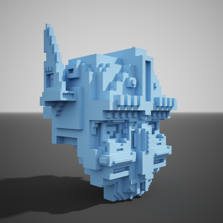 Robot / Transformer heads

#magicavoxel #pixelart #voxelart #battery #art #gamedevelopment #Transformers #robots
