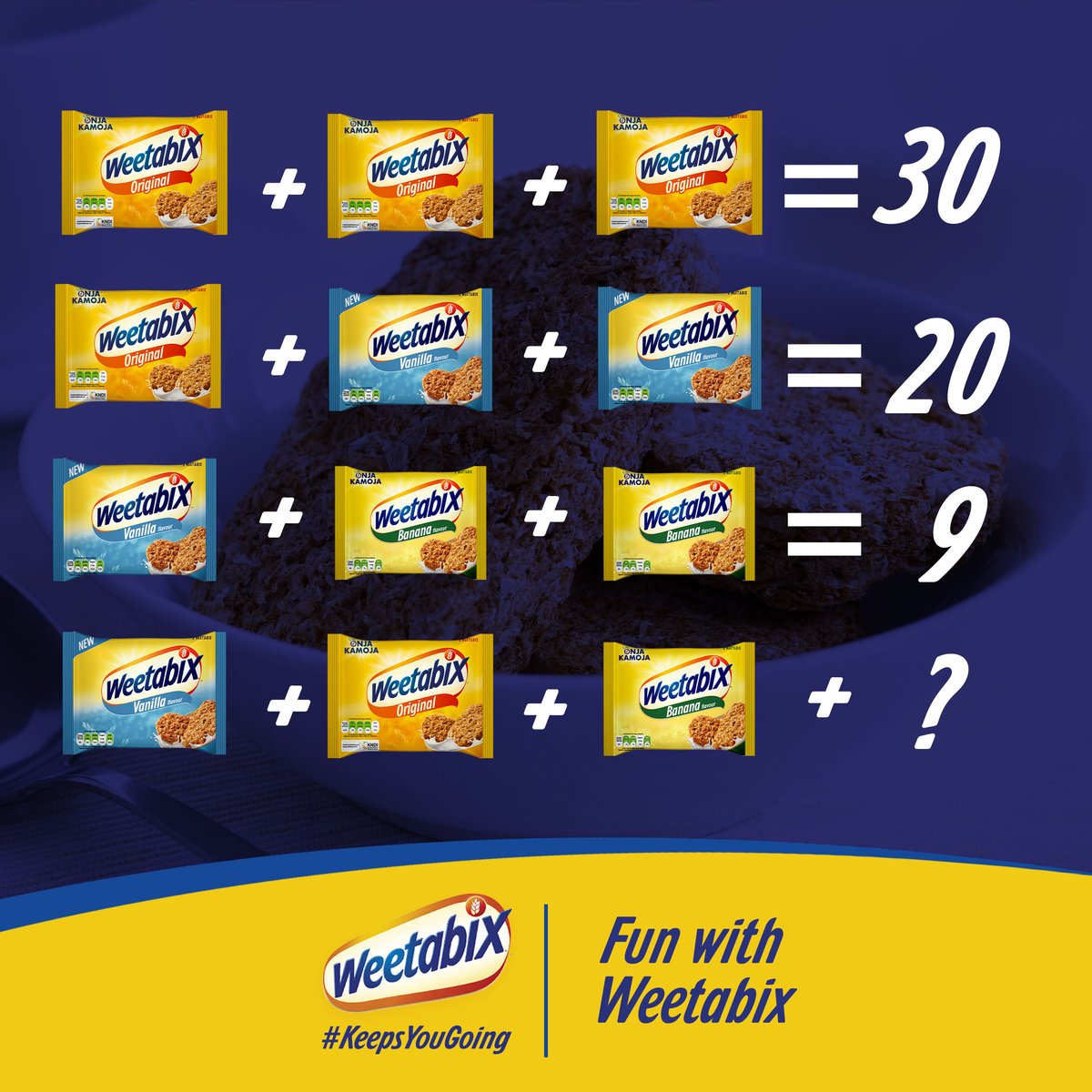 WeetabixEA's tweet photo. Changamka this Friday with our trivia! Share your answers in the comment section below. #FunWithWeetabix #KeepsYouGoing https://t.co/HpSVWknwzG