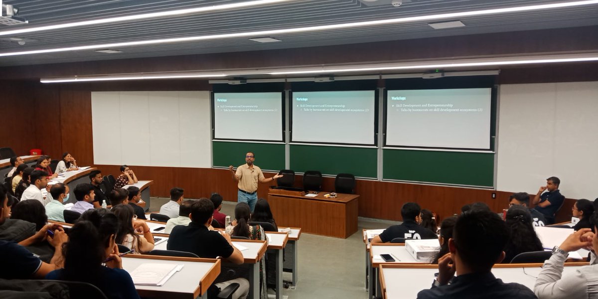 The third Academic Module for #MGNF cohort of #Gujarat, #UT, #Punjab, #Manipur &amp; #MP is concluded on 28th July 2022 <a href="/iimahmedabad/">IIM Ahmedabad</a> with the various topics on public policy and skilling innovations. <a href="/MSDESkillIndia/">Skill India</a> <a href="/dpradhanbjp/">Dharmendra Pradhan</a> <a href="/Rajeev_GoI/">Rajeev Chandrasekhar (Parody)</a> @PibSkill <a href="/GSDMOfficial/">Gujarat Skill Development Mission</a> <a href="/anishsugathan/">Anish Sugathan</a>