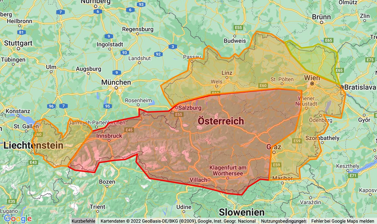 Tagsüber kräftige Gewitter im Bergland – in der Nacht große Regenmengen