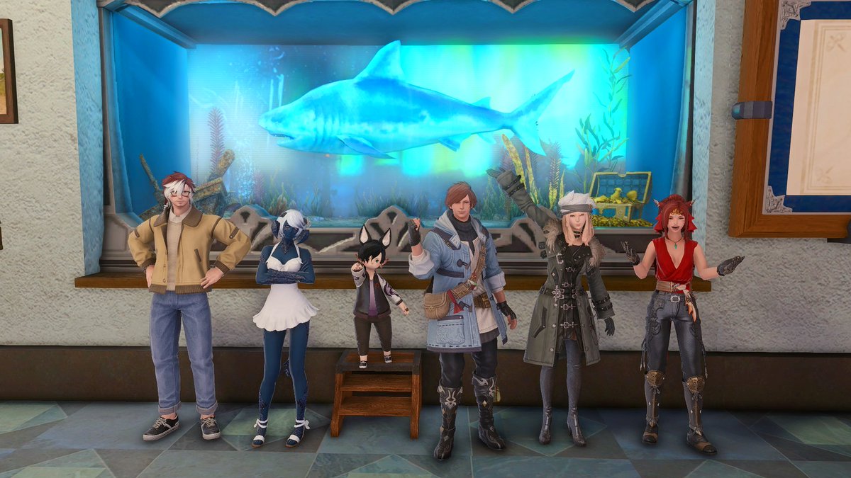 alzayukimori's tweet photo. visited an aquarium (Plot 59, Ward 16, Lavender Beds, on Malboro)!! had alot of fun *v* #ffxiv #gposers #fcfun https://t.co/joGhfh1fE3