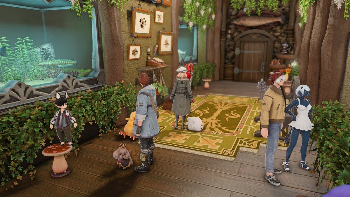 alzayukimori's tweet photo. visited an aquarium (Plot 59, Ward 16, Lavender Beds, on Malboro)!! had alot of fun *v* #ffxiv #gposers #fcfun https://t.co/joGhfh1fE3