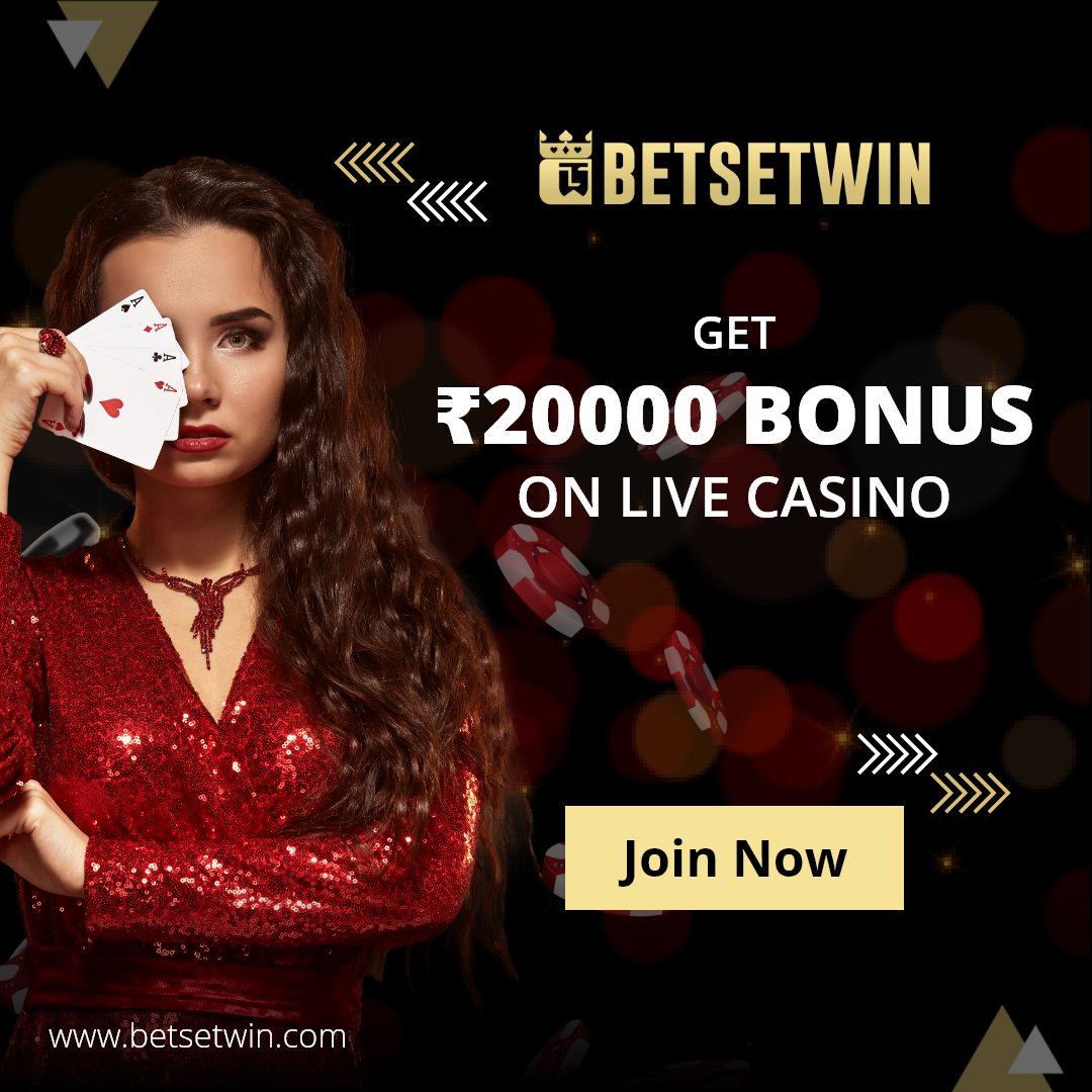 betsetwin_india's tweet photo. Play Live Casino Games with Live Dealer. Get Upto Rs. 20000 Welcome Bonus

Register, Play &amp; win big! with Betsetwin
Register Now: https://t.co/dw3nI6tsNh

#Betsetwin #LiveCasino #LiveDealer #OnlineCasino #CasinoOnline #Bigwin #CasinoGames https://t.co/tUDabHdWGE
