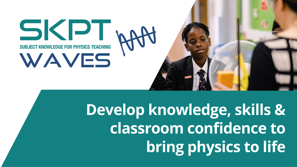 Teaching KS3/4 physics without physics specialism? 
Sign up for Subject Knowledge CPD
#SKPTWaves starts OCTOBER.
8wks blended learning, led by subject specialist
Find your nearest F2F session ⬇️
🗓️SAVE THE DATE 
ogdentrust.com/teacher-suppor…… 🧵(1/3)