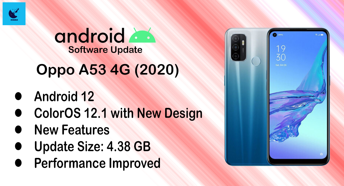 techzzilla_GHY's tweet photo. Oppo A53 4G has got Android 12 Update with ColorOS 12.1. The update size is 4.38 GB. The update brings Android 21 with new designs, features, and many more.

Full Details: https://t.co/DM8o7fIEZr

#Oppo #oppoa54 #android12 #softwareupdated @OPPOIndia @oppo https://t.co/CM4IsCGHGu