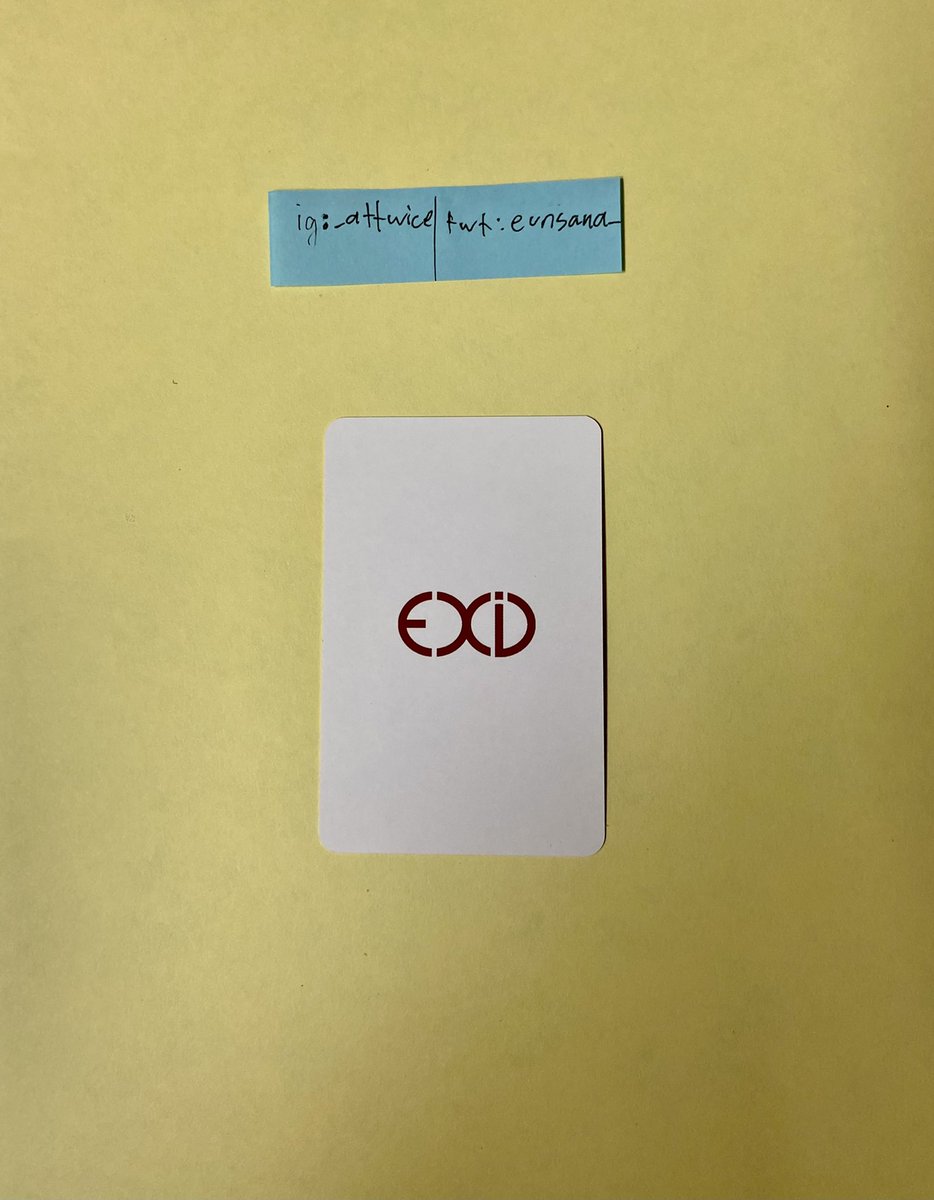 eunsana_'s tweet photo. wts exid i love you ily album w solji pc

price: $65

shipping; 
US - $3.50
WW - $15

#exid #exidwts #wtsexid #exidily #exidsolji #solji https://t.co/co5VW671QP