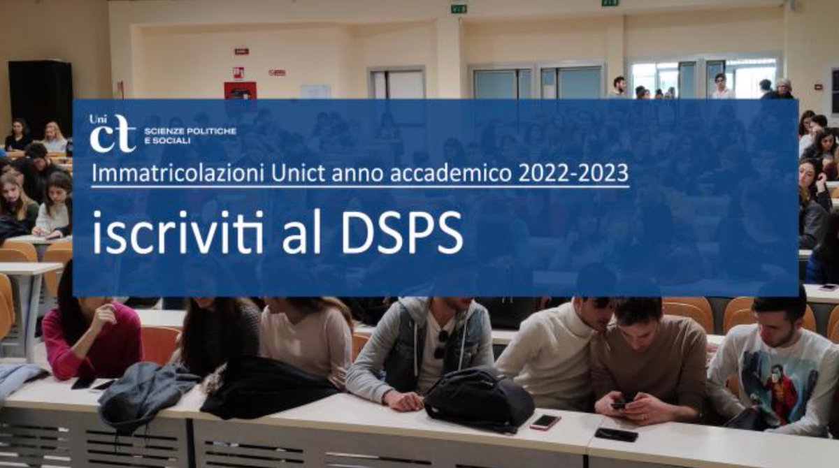 Dsps - UniCt tweet media