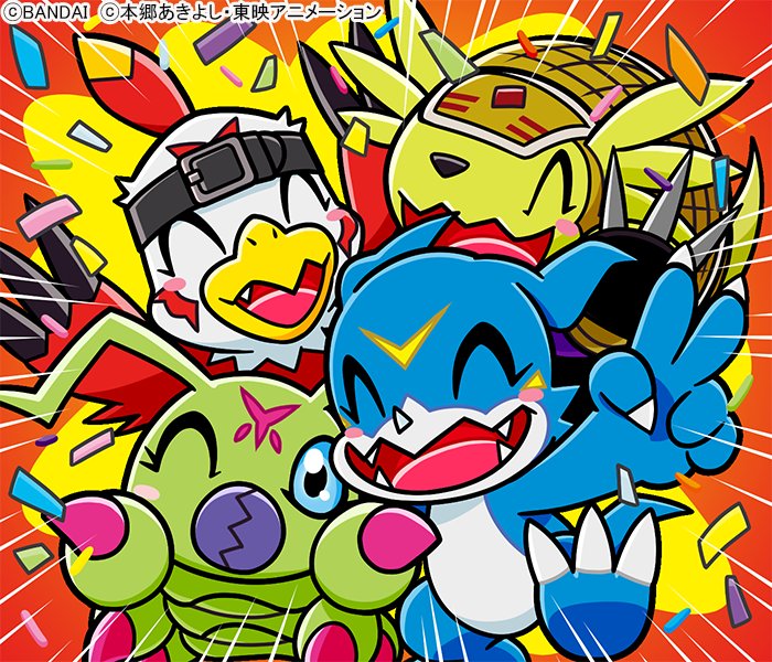 Superstarbros47's tweet photo. I'm a Bit late but Happy 25th Anniversary to the Digimon Series
#Digimon https://t.co/iMrrQh6upq