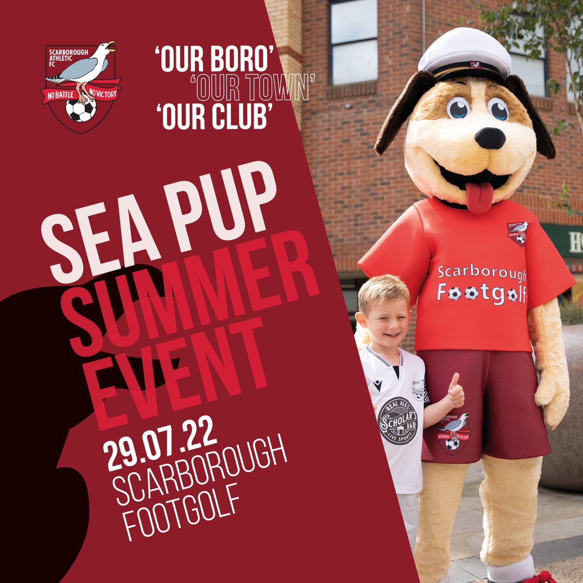 ThisCoast's tweet photo. Paddy is chatting to Sarah from @safc shortly about tonight's fantastic Sea Pups event at @FootGolf_Scarb - a fantastic fun evening for the kids!
Up the Boro! #PaddyAtBreakfast https://t.co/FJjTzUjo9f