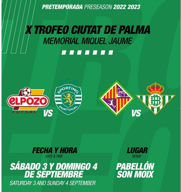 Futsal_fans's tweet photo. Si todo va Bien nos Vemos en Palma , ( si pasa lo que quiero que pase ! )  madre mía será el Trofeo Inolvidable , Proximos Dias Informo #PacoRodriguez #FutsalFans #SCP #ELPOZO #BETIS #GOPALMA #FUTSAL https://t.co/5pXWQVwSwh