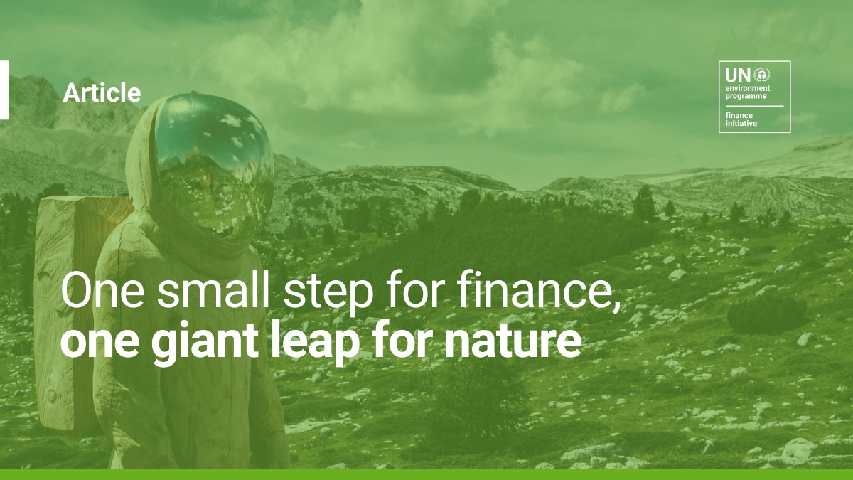 Read our article exploring #nature-based #climate solutions for a #netzero future, and how UNEP FI is connecting across the industry including with <a href="/CPICfinance/">CPIC</a> to support banks, insurers and investors on their journey. 

5 min read: ow.ly/11Cj50JOulF