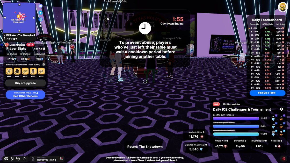 Perfect end for a perfect day! <a href="/DecentralGames/">Decentral Games</a>