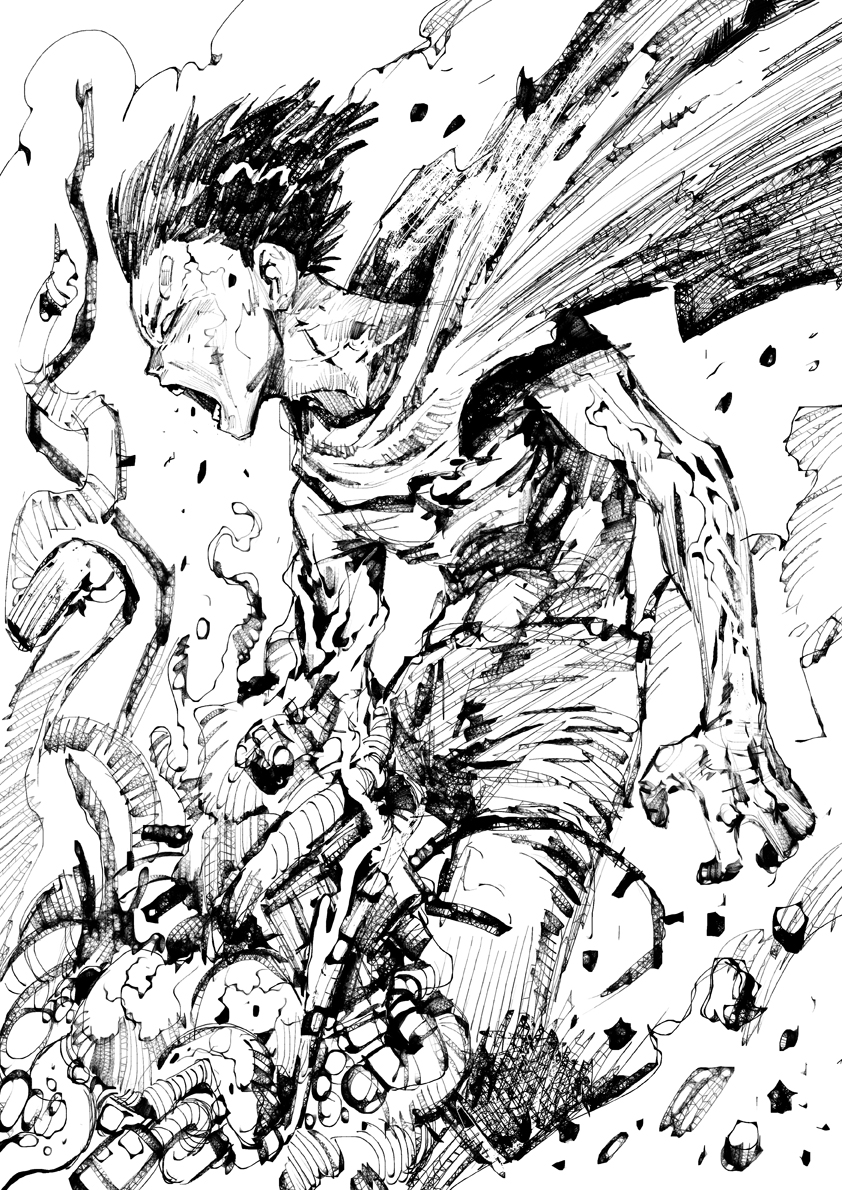 geno_genma's tweet photo. Brush tool practice.
Tetsuo Shima - AKIRA 
Original character by Katsuhiro Otomo https://t.co/BCtbdqny4J