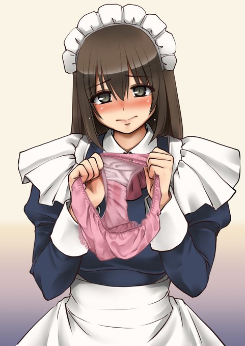 存在しない存在である二次元メイドさんの実在感を高めるのが性癖なので休日にショッピングモールで自分のお給料で買ったんだろうなっていうくらいの低~中価格ブランドの下着をイメージして描くのが細かすぎてあんまり伝わらない僕のこだわりだったりします。 