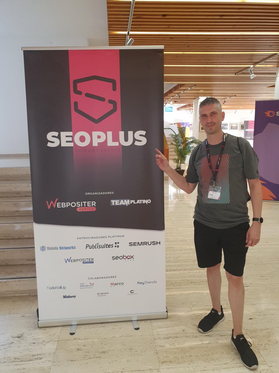 📅¡Ha llegado el día! Después de 3 años, aquí está nuestro #SEO Juan Martínez <a href="/disecor/">Dixie Secore</a> en #SEOPLUS22! <a href="/seoplustv/">Seoplus</a>