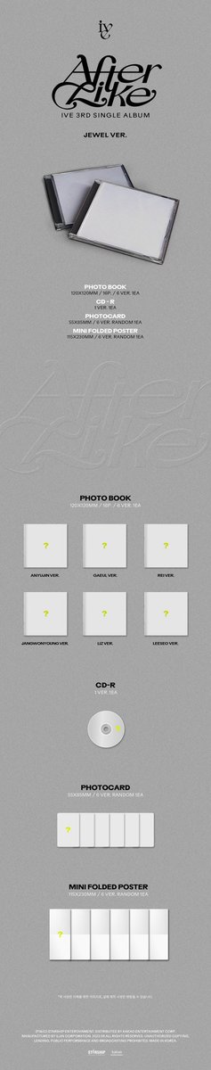 rndm_kpopp's tweet photo. WTB LFS PH

IVE AFTERLIKE ALBUM

Photobook set &amp; wonyoung and liz jwc with ssq POB or ktown pob

- sealed / Neta
- sealed with first press &amp; pob
- will get lowest offer
- DM / reply your offer
- pob ( prio wonyoung )
- dop - long dop / once onhand https://t.co/VKwYGP7vMz