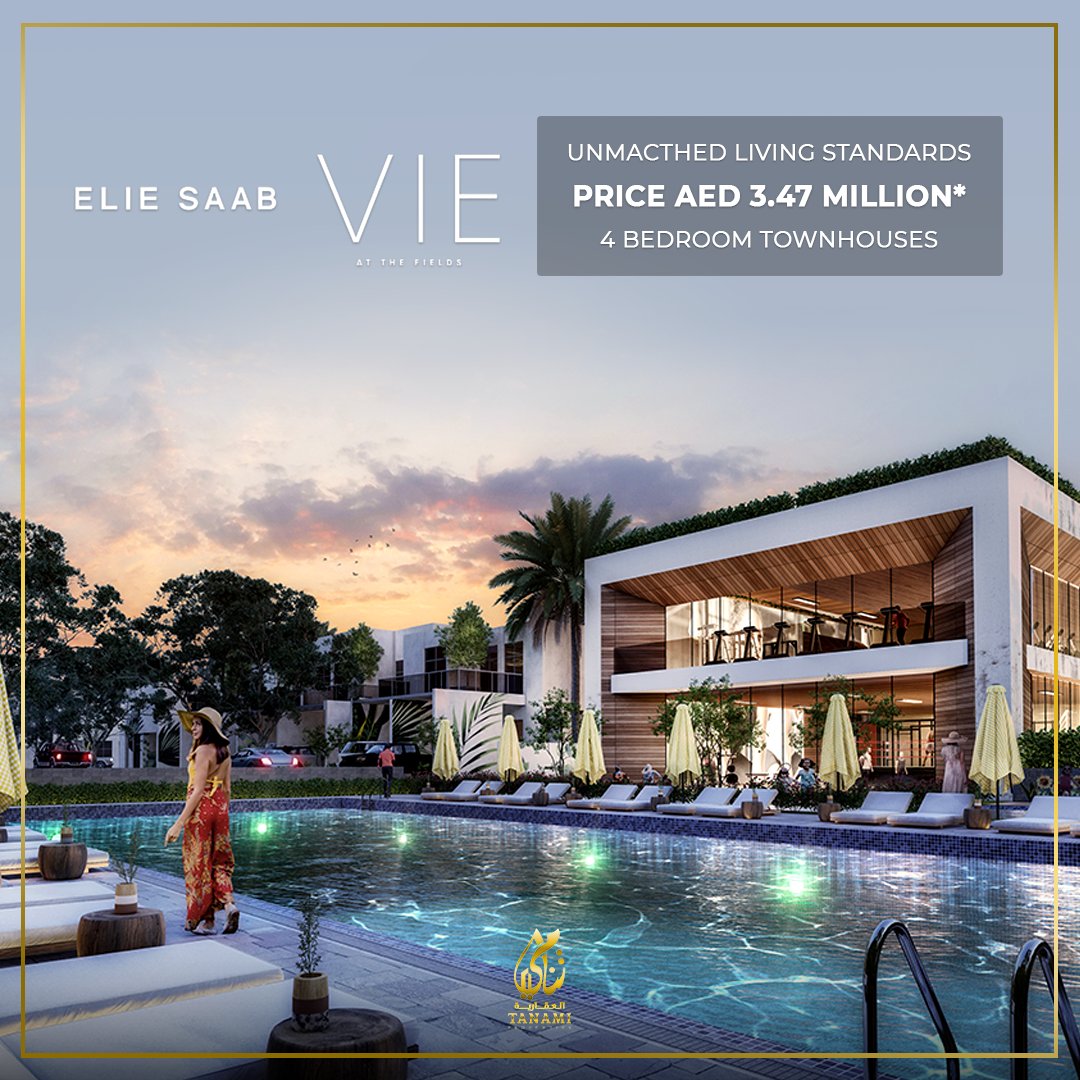 TanamiProp's tweet image. ELIE SAAB VIE at The Fields Townhouses - Limited collection of the most exclusive branded residences Located at Meydan Dubai.

Contact us &amp;amp; book your dream home now!
+971 55 162 3236

#ELIESAAB #ELIESAABVIE #Townhouses #luxury #realestate #dubai🇦🇪