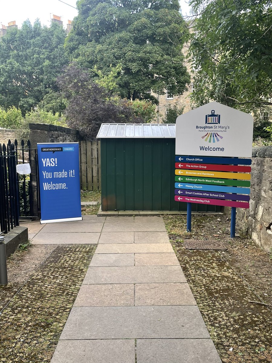 CreativeMornings Edinburgh tweet media