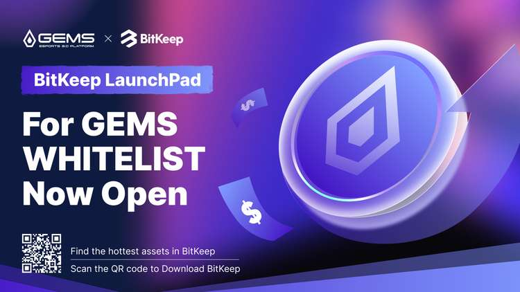BitgetWallet's tweet photo. 🔥#BitKeep #LaunchPad for @gemsgg_official WL Now Open

#GEMS Esports 3.0, the world's first Web3 blockchain gaming platform, is coming to Bitkeep Launchpad on Aug 2, for GEMS WHITELIST now opening!

⏬https://t.co/ZF6IxLdbX1
https://t.co/kGHvw3SFb5 https://t.co/6ZEJBaL36W