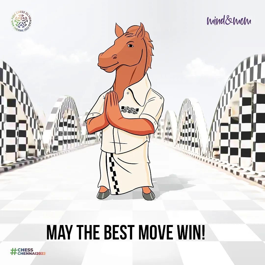 A proud moment for TamilNadu! 🤩

#chessolympiad #chess #host #tamilnadu #chennai #aicf2022 #ecrroad #internationalchessfederation #44thchessolympiad #chesscommunity #mindandmom #mindandmomofficial