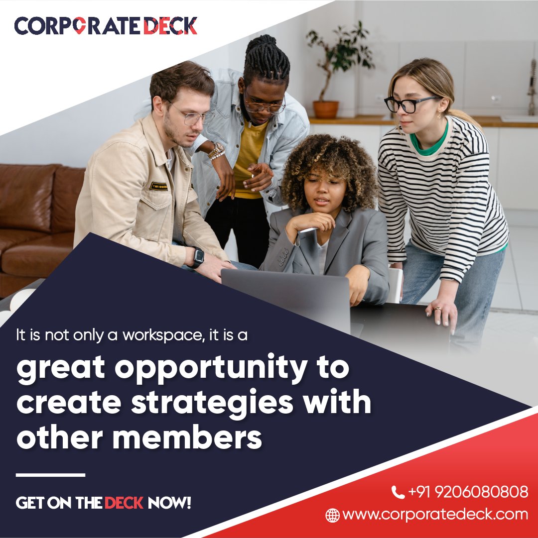 corpdeck's tweet photo. It is not only a workspace, it is a great opportunity to create strategies with other members.
https://t.co/6YjctD7GCa
#Coworking #CoworkingSpace #SharedWorkSpace #CorporateDeck #MargaoOffices #CoWorkingGoa #ProductiveCoWorkingSpaces #BusinessGoa #WorkspacesGoa #GoaRentals #Goa https://t.co/kDDXAH24Cq