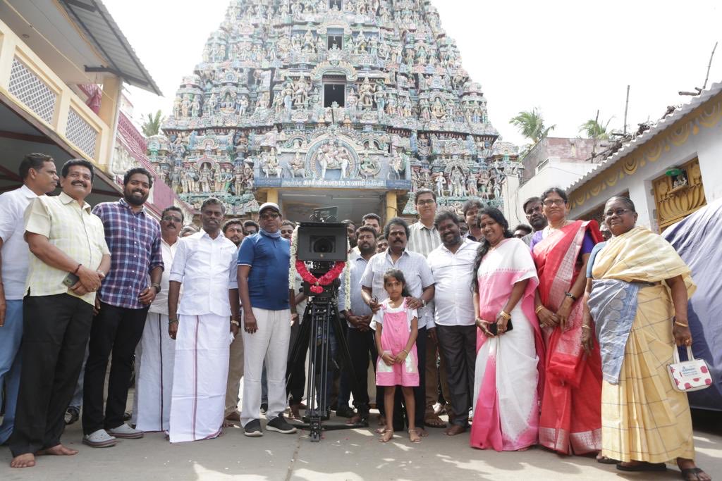 Shooting Of <a href="/thankarbachan/">தங்கர் பச்சான் |Thankar Bachan</a>'s  #KarumegangalKalaiginrana Started With Pooja At Kumbakonam🎬💥

 Starring🌟 <a href="/offBharathiraja/">Bharathiraja</a>, <a href="/iYogiBabu/">Yogi Babu</a>, <a href="/menongautham/">Gauthamvasudevmenon</a> 

 <a href="/gvprakash/">G.V.Prakash Kumar</a> #NKEkambaram <a href="/Vairamuthu/">வைரமுத்து</a>

#KYK #கருமேகங்கள்கலைகின்றன 

#DVeeraSakthi #VAUMediaEntertainment 
<a href="/johnsoncinepro/">Johnson PRO</a>
