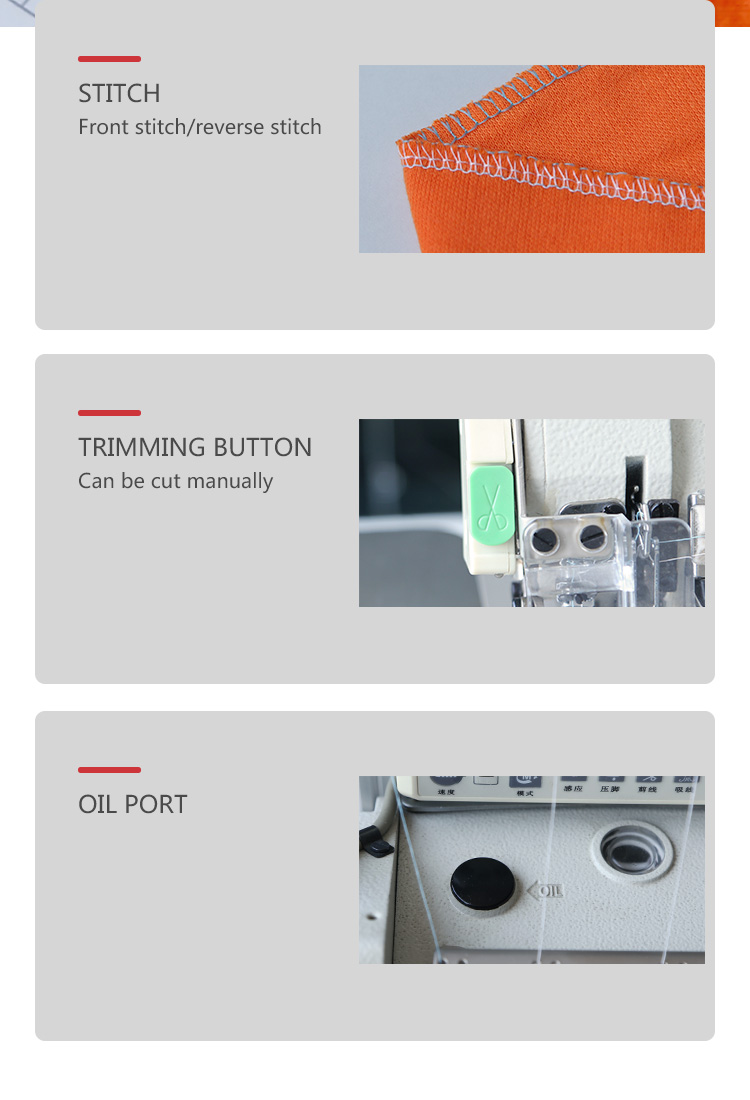 LilaLiu42311137's tweet image. Computerized auto back latching overlock machine with auto trimmer and air suction device
#sewingmachine
#overlockmachine