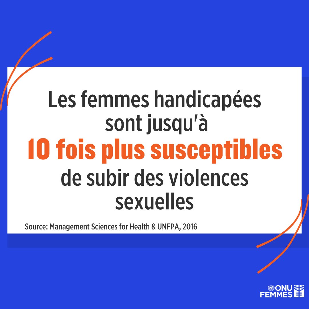 🔸 Croyons les femmes handicapées qui partagent leur histoire.
🔸 Renforçons les services et les systèmes judiciaires pour qu'ils soient accessibles à toutes et tous.