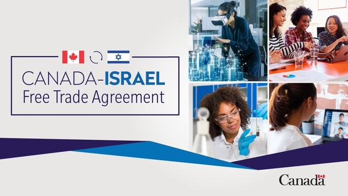 CanEmbIsrael's tweet photo. We are proud to announce the first meeting of the #CIFTA Trade and Gender Committee was recently held virtually by 🇨🇦 and 🇮🇱 government officials. The CIFTA Gender Chapter will help expand #Business Women in Trade between both countries. 
#WomenExporters #BWIT @TCS_SDC #CIFTA https://t.co/v6tICxJvYQ