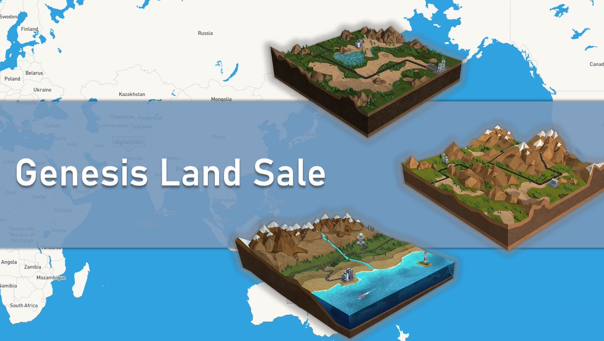 🤩Official 𝗚𝗲𝗻𝗲𝘀𝗶𝘀 𝗟𝗮𝗻𝗱 𝗦𝗮𝗹𝗲 just launched!

💸Floor Price: 1.3 SOL 
🗺️Supply: 210
📍Venue: meta2150s.com/#/map

🏢Hurry up to get your own dream city and don't forget to look up benefits of landowner!

👉Please follow the instruction
link.medium.com/K3couiI42rb