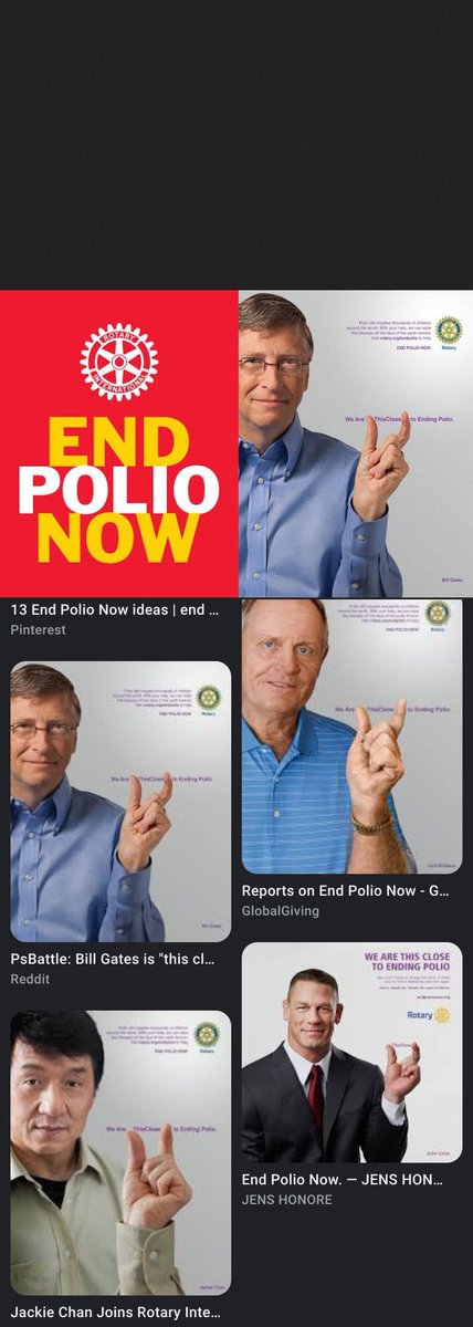 @doubleDutchquak Do you know what that hand sign means? Also they have extended end polio to end tb and now end hepatitis. What are they given children on the name eradicating polio?