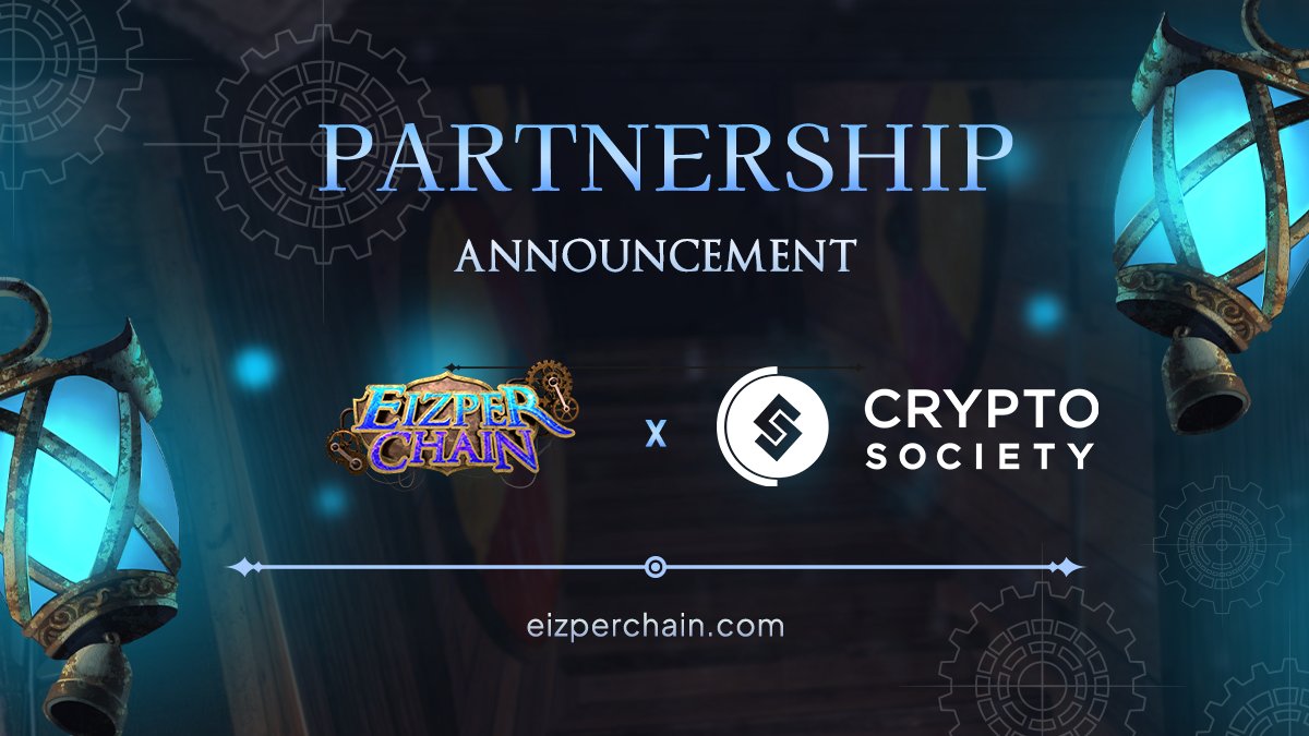 Eizper Chain (@eizperchain) on Twitter photo We are welcoming the <a href="/cryptosocietytg/">Crypto Society</a> to the #Eizperchain! We’re confident that their partnership will be an invaluable asset for achieving our goals.
#PlayEizperChain #EarnWithEizper #Partnership #BlockchainGaming We are welcoming the <a href="/cryptosocietytg/">Crypto Society</a> to the #Eizperchain! We’re confident that their partnership will be an invaluable asset for achieving our goals.
#PlayEizperChain #EarnWithEizper #Partnership #BlockchainGaming