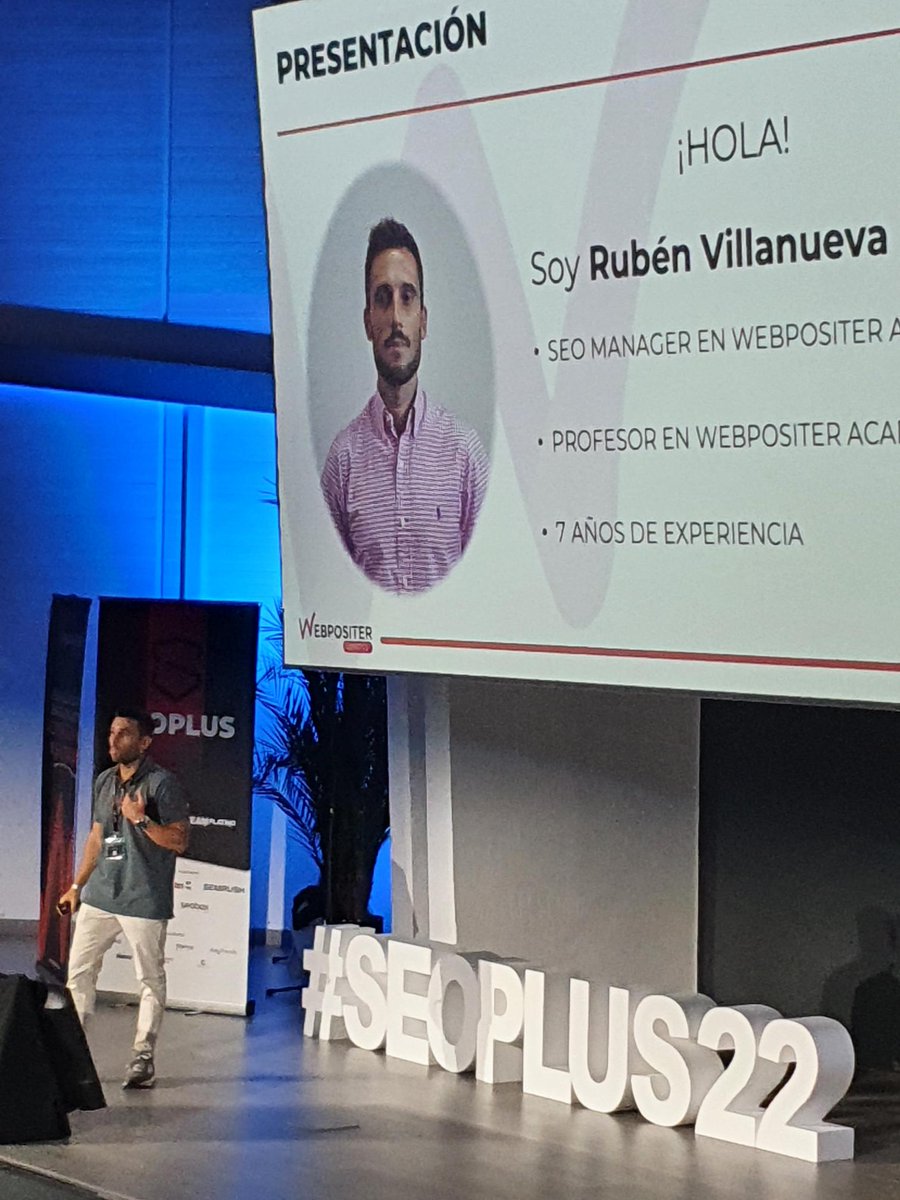 Aprendemos del gran <a href="/owen_91/">Ruben Villanueva</a> sobre mejorar las ventas en tiendas online <a href="/WebPositer/">Webpositer</a> 
#SEOPLUS22
